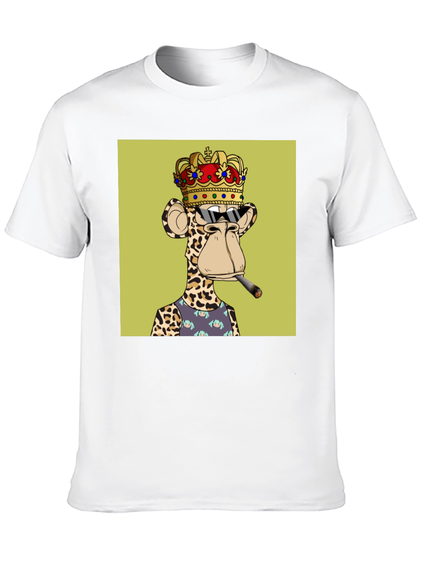 Bored Ape King T-Shirt - Premium Cotton Tee