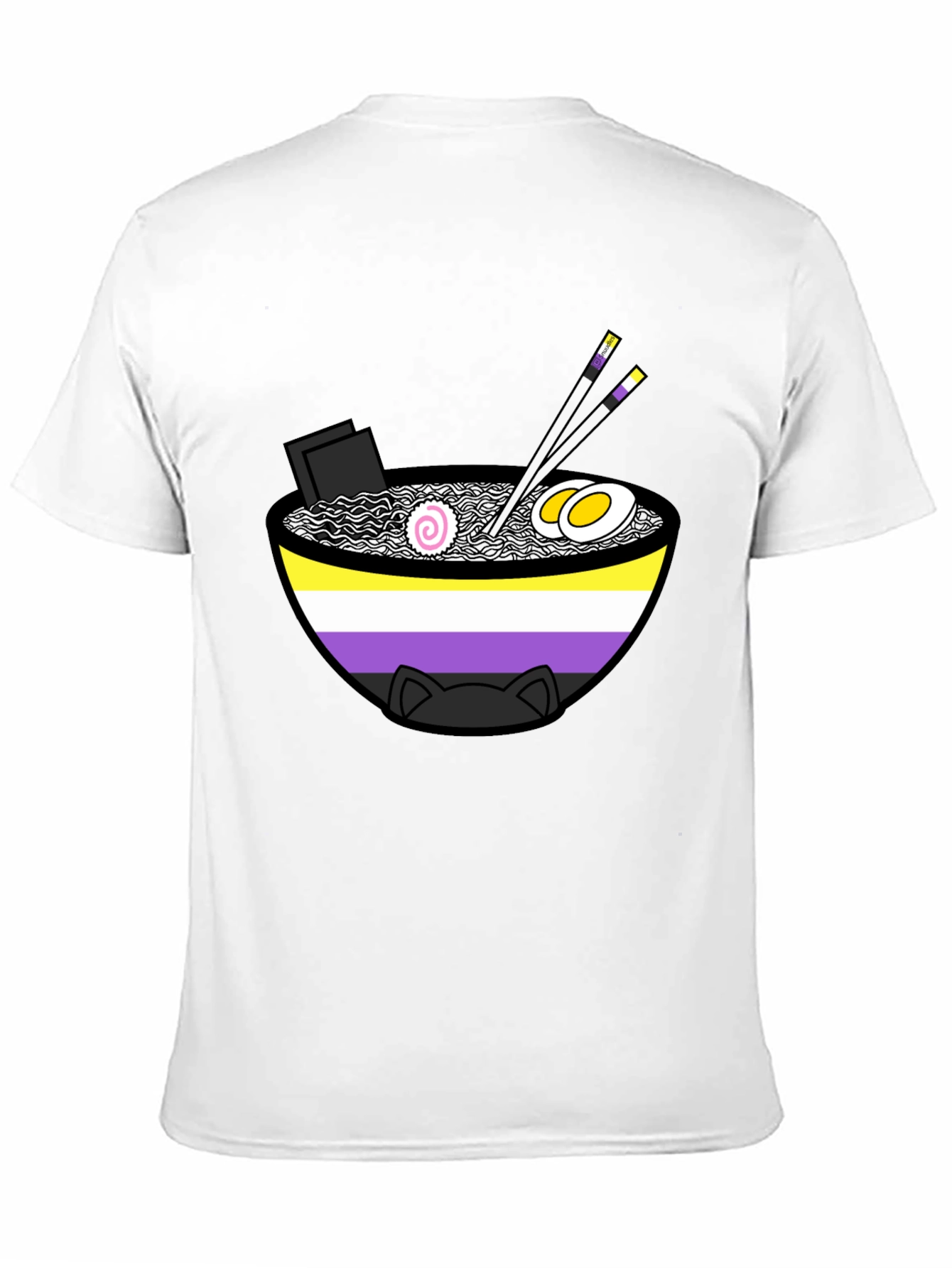 Ramen Nonbinary Pride T-Shirt - Stylish & Unique