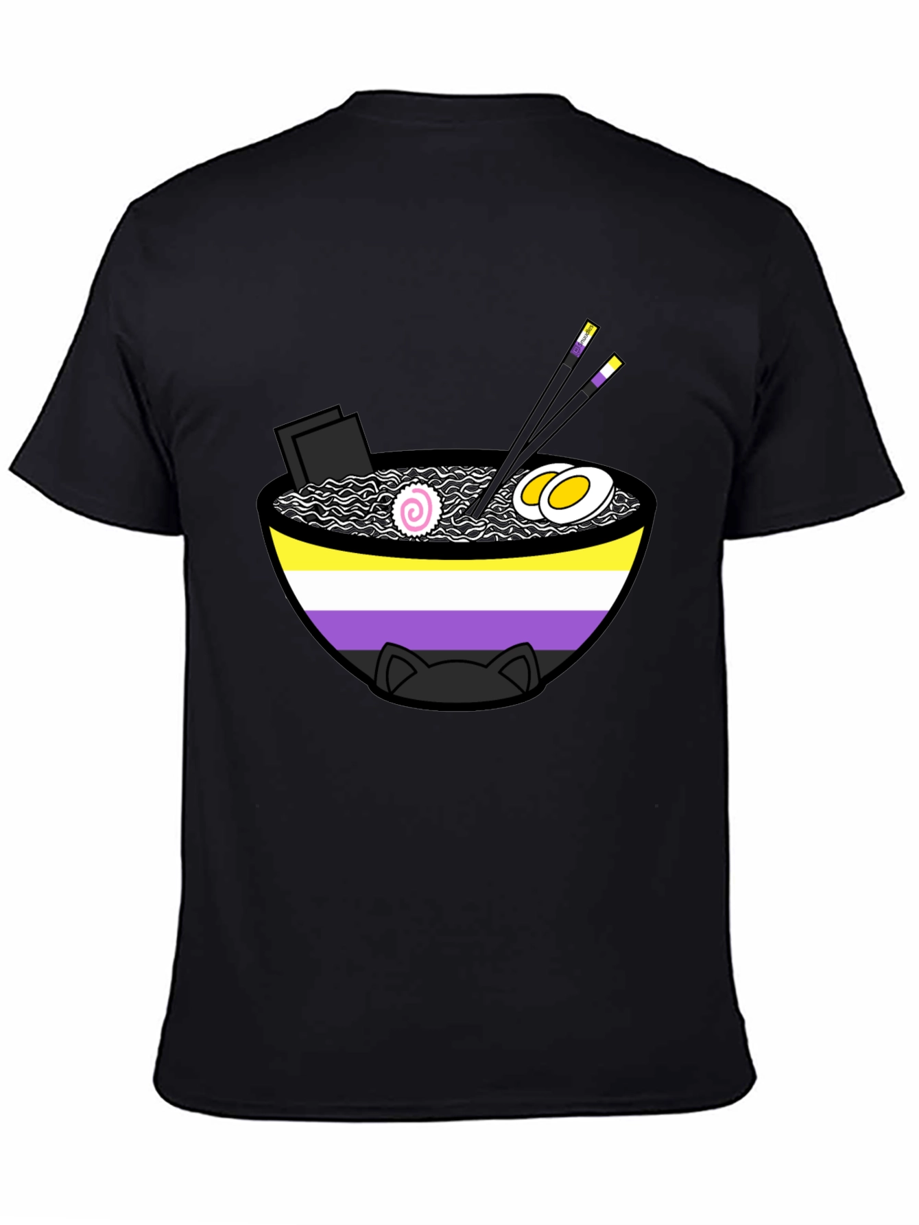Ramen Nonbinary Pride T-Shirt - Stylish & Unique
