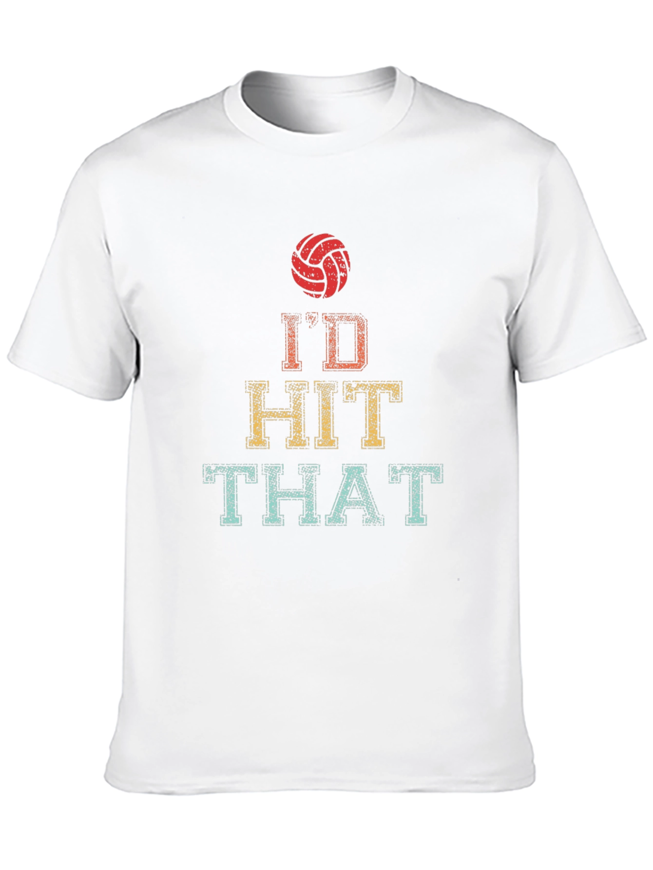 Id Hit That Volleyball Graphic Tee
