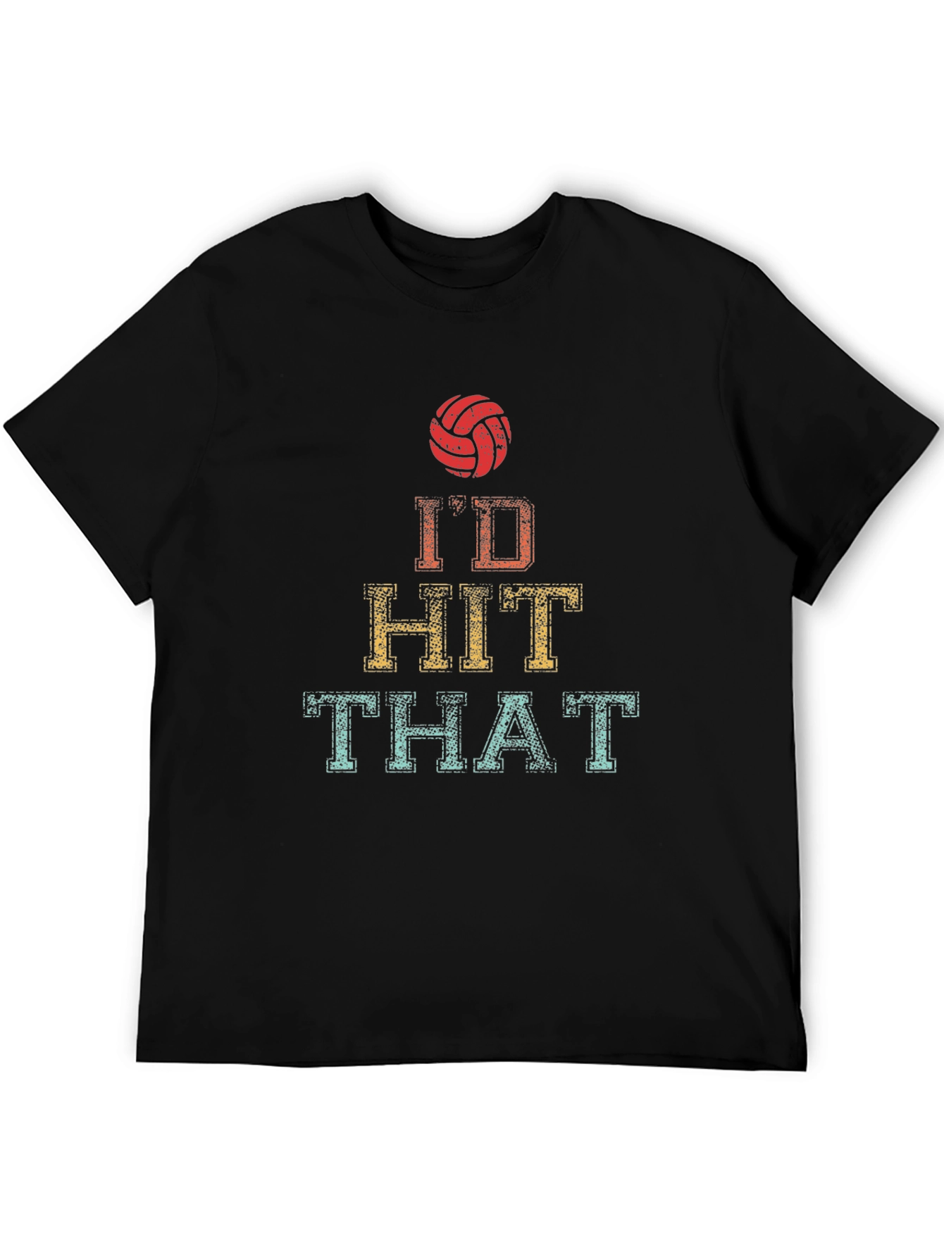 Id Hit That Volleyball Graphic Tee
