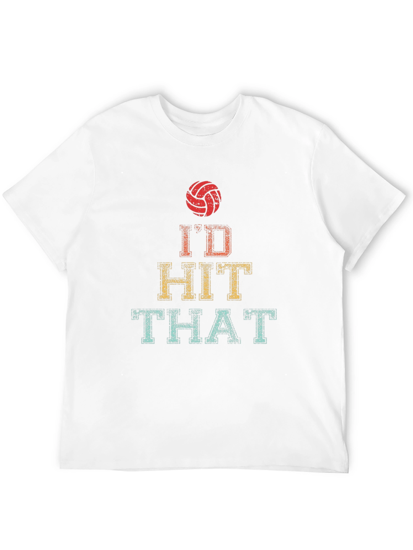Id Hit That Volleyball Graphic Tee