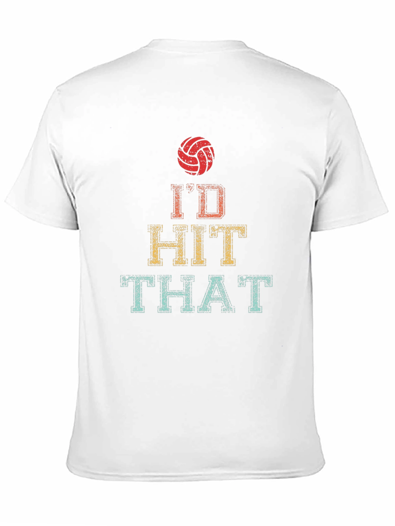 Id Hit That Volleyball Graphic Tee