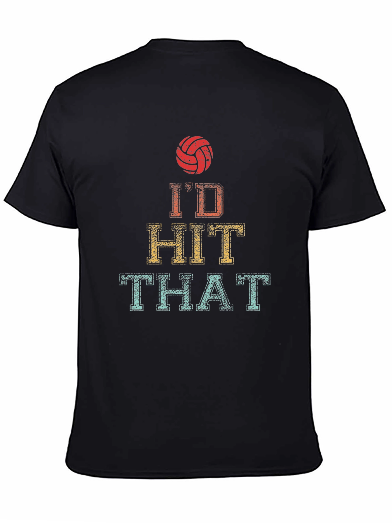 Id Hit That Volleyball Graphic Tee