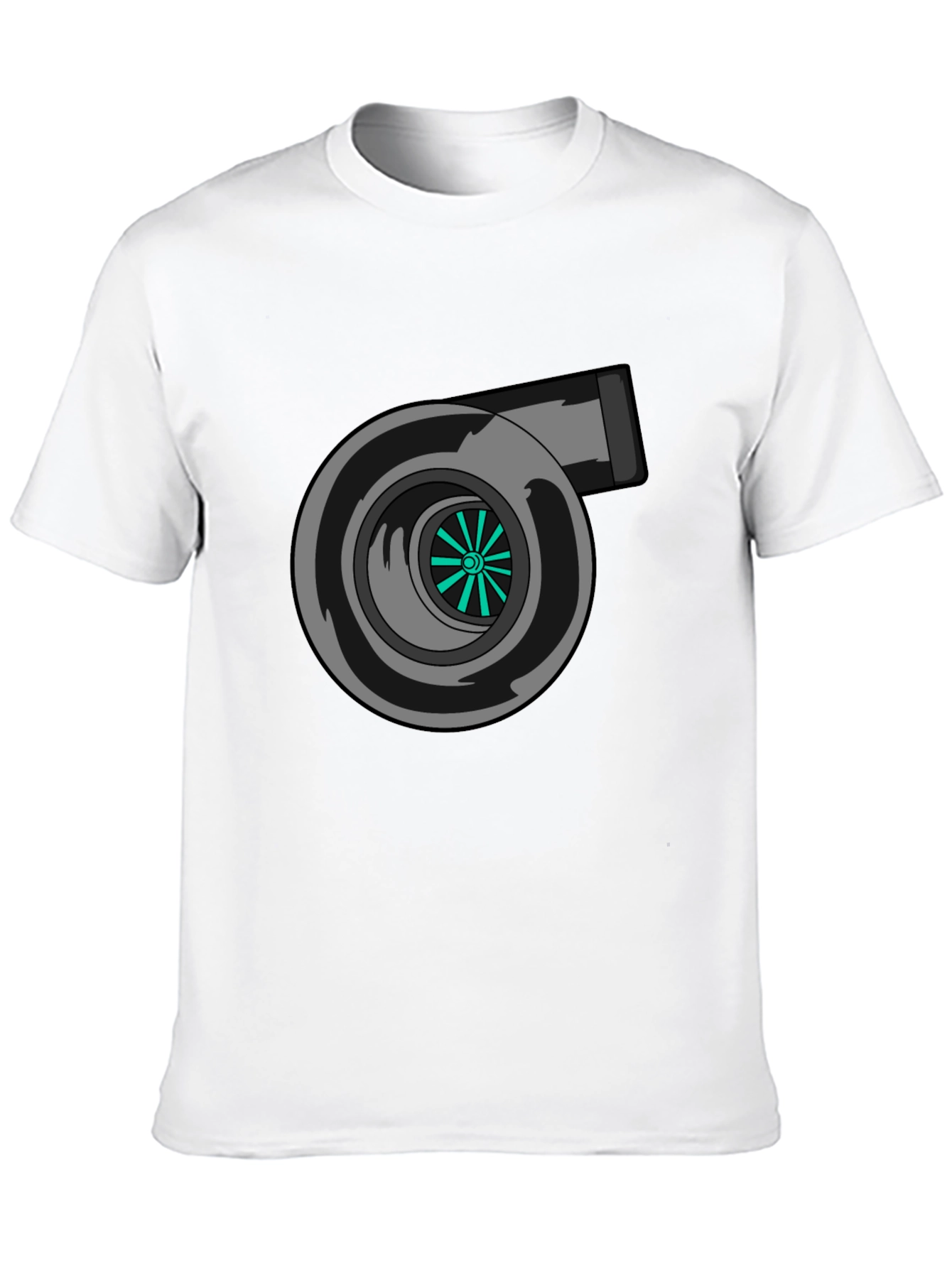 Turbocharged Black T-Shirt