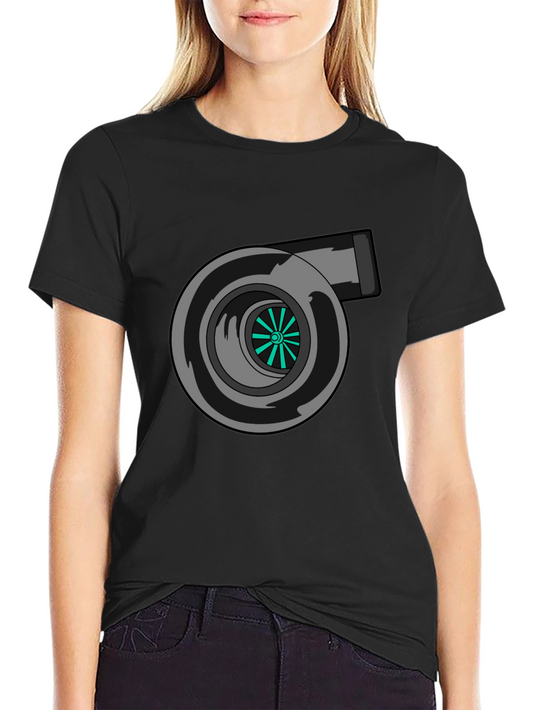 Turbocharged Black T-Shirt