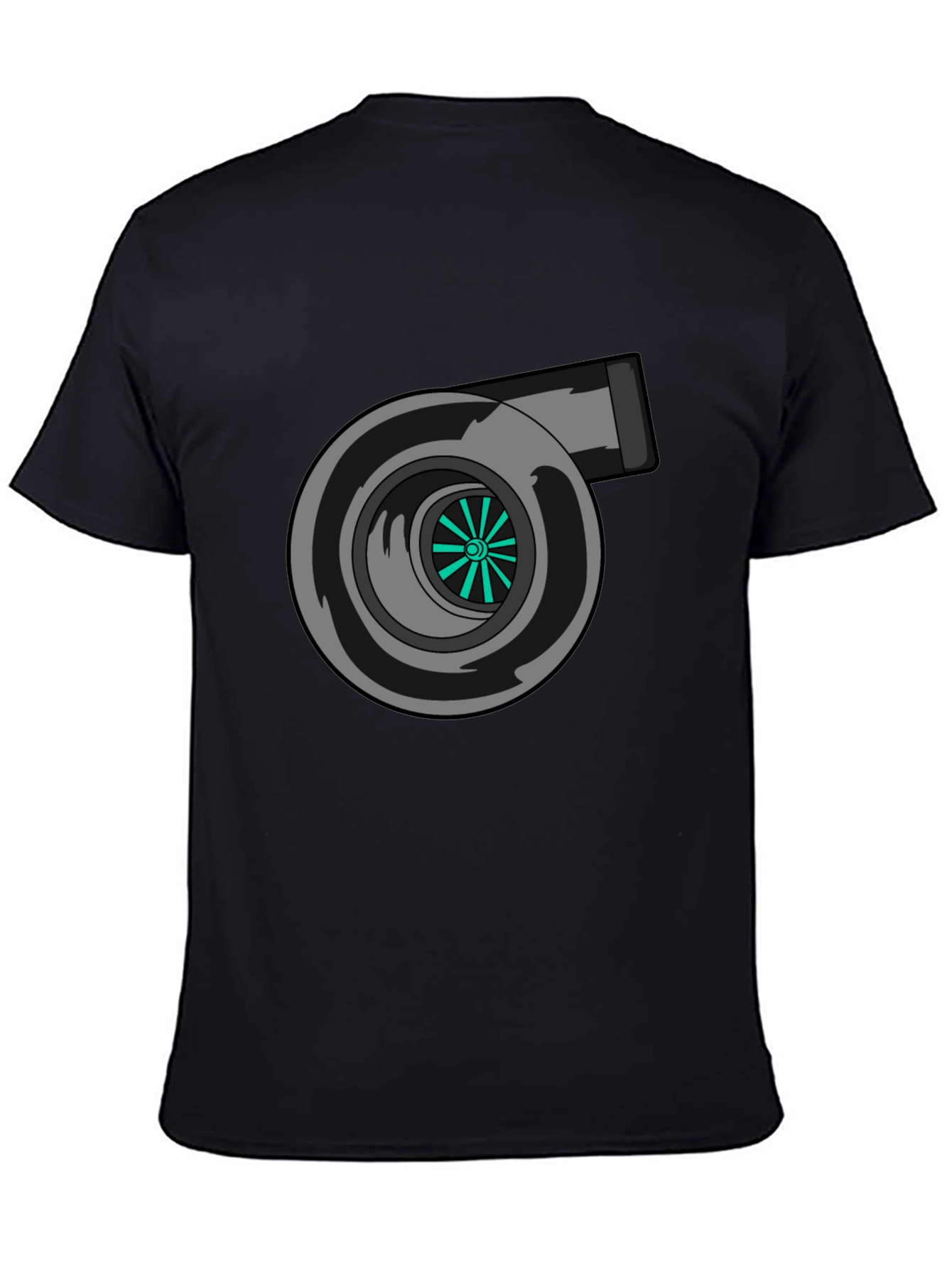 Turbocharged Black T-Shirt