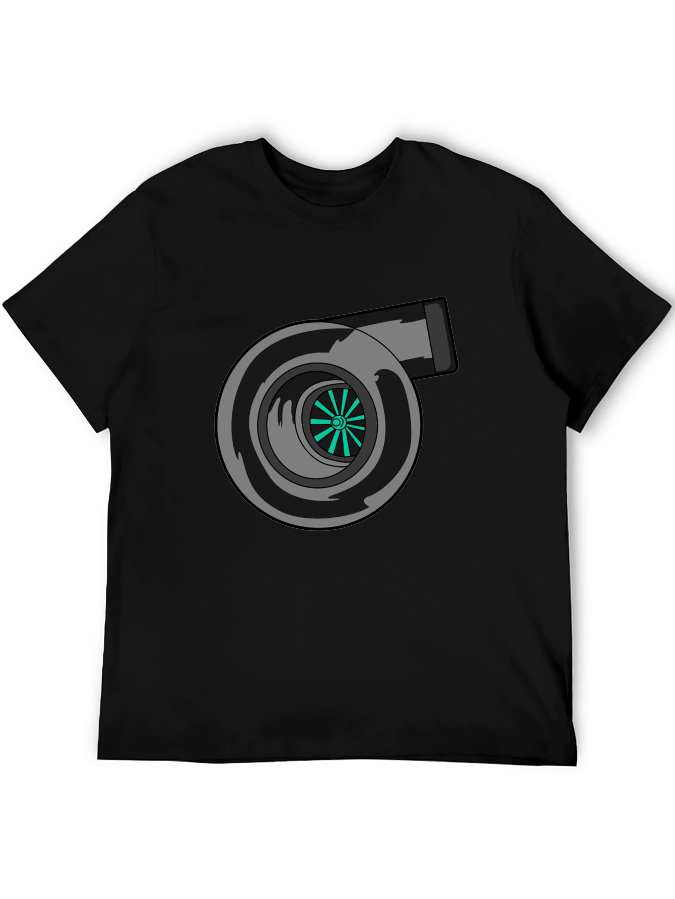Turbocharged Black T-Shirt