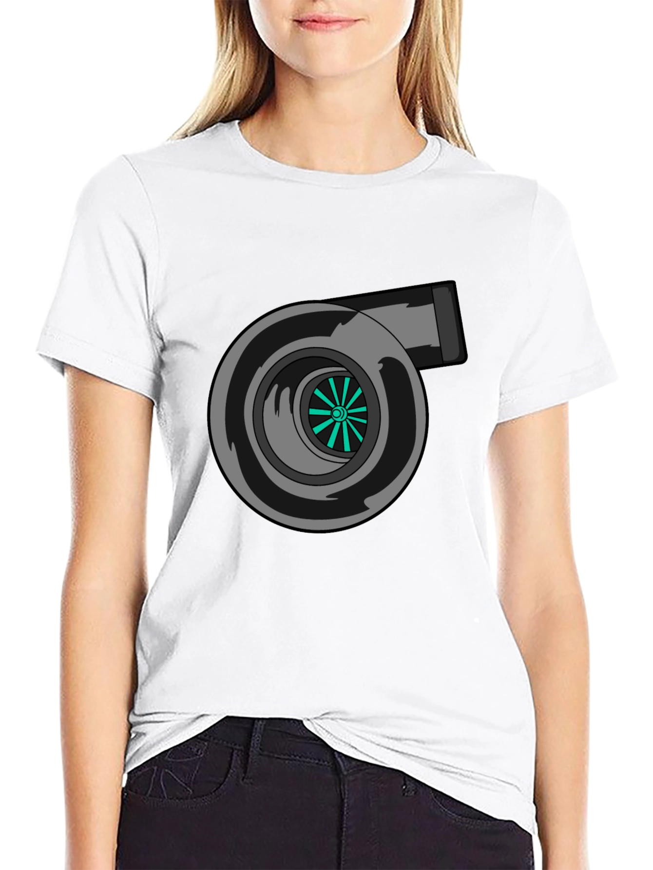 Turbocharged Black T-Shirt