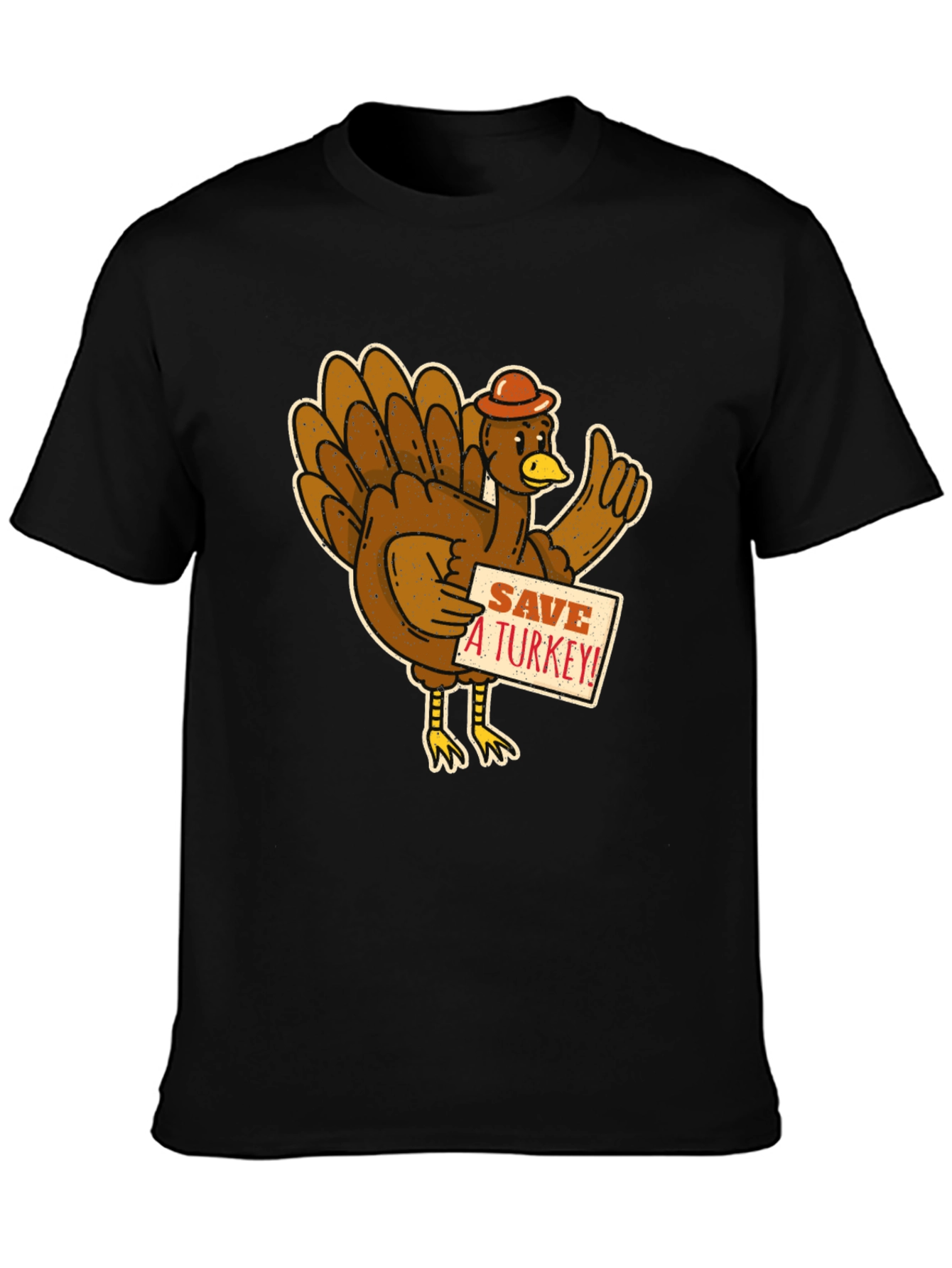 Save a Turkey! Graphic T-Shirt