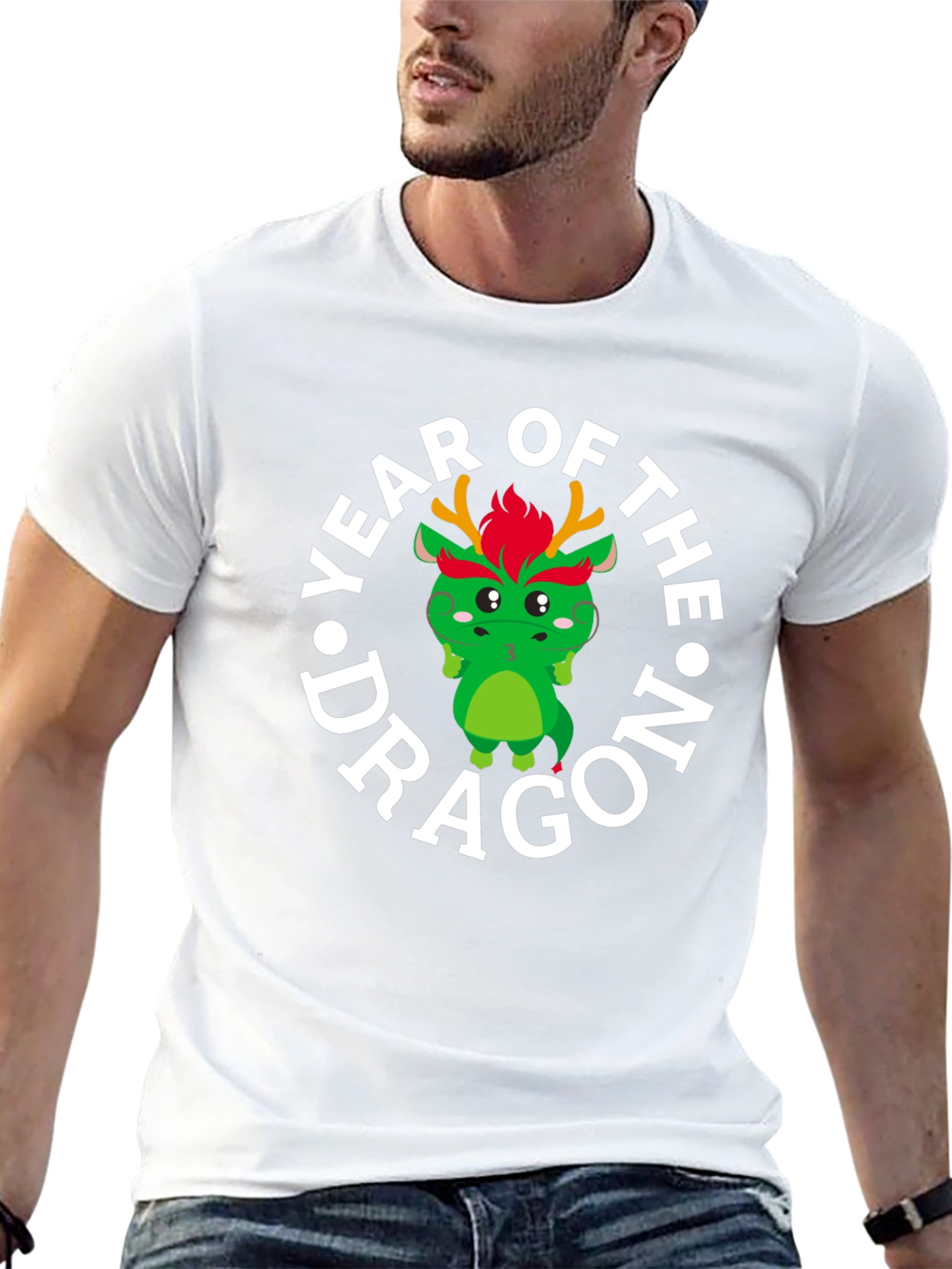 Year of the Dragon T-Shirt Cute Dragon Design