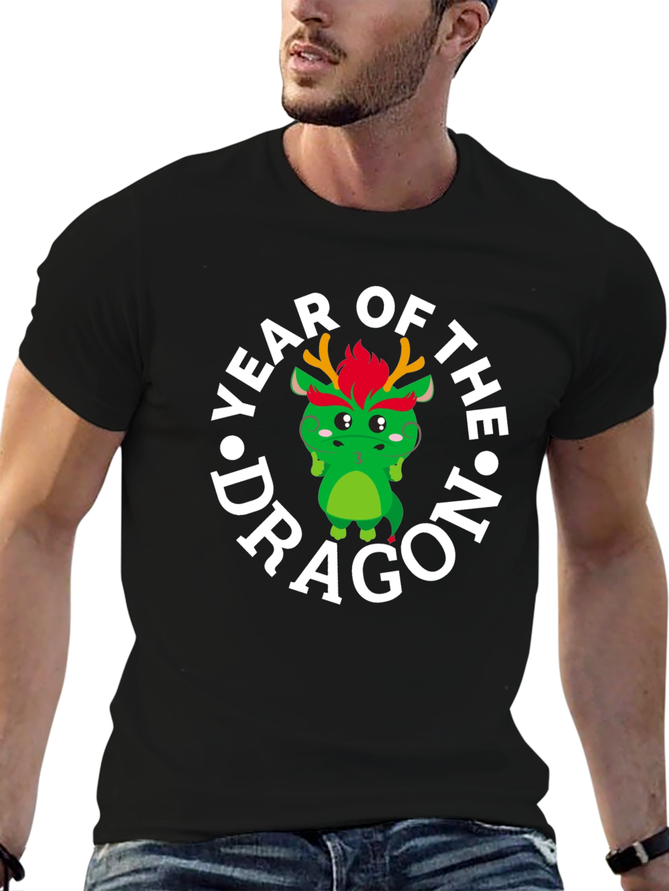 Year of the Dragon T-Shirt Cute Dragon Design