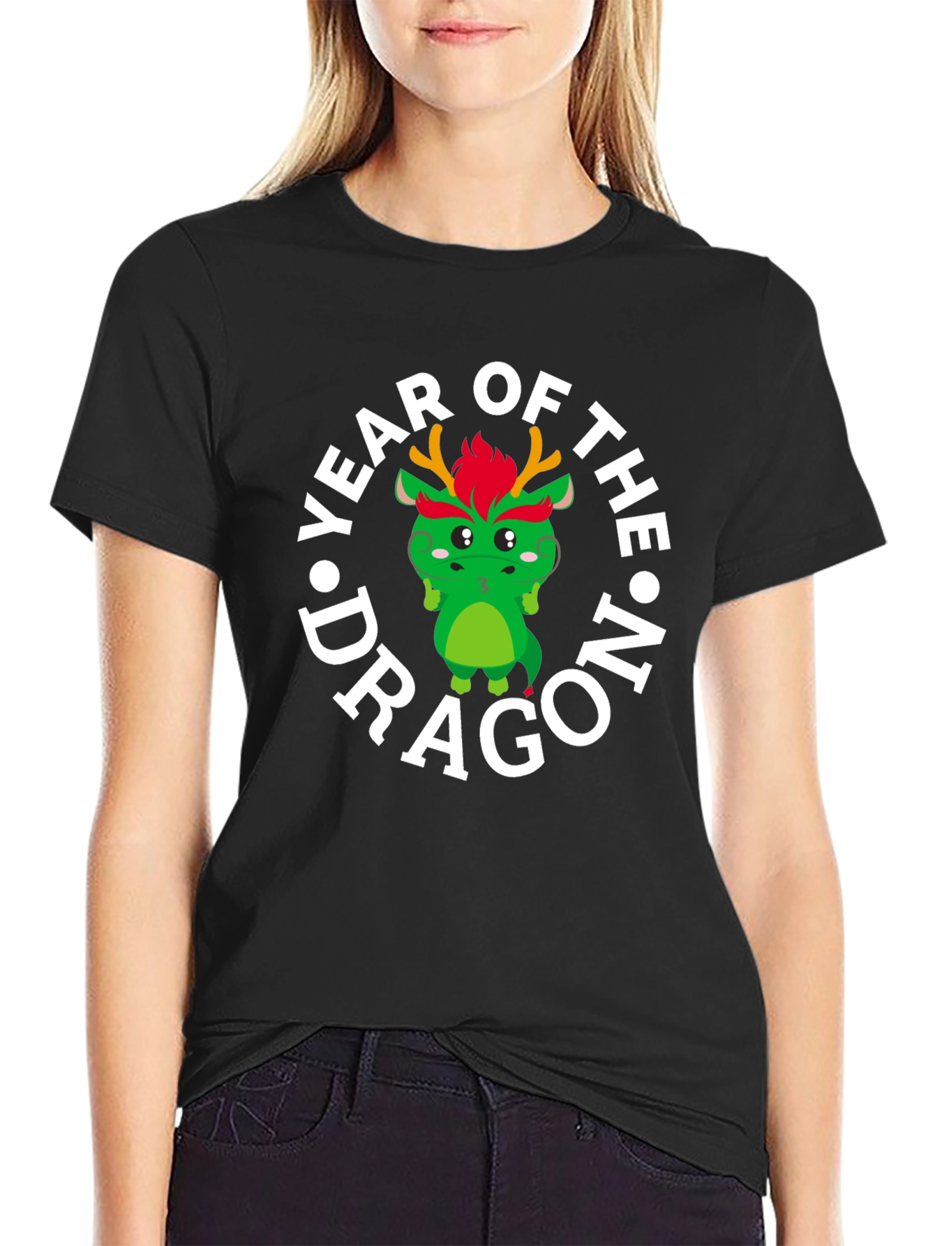 Year of the Dragon T-Shirt Cute Dragon Design