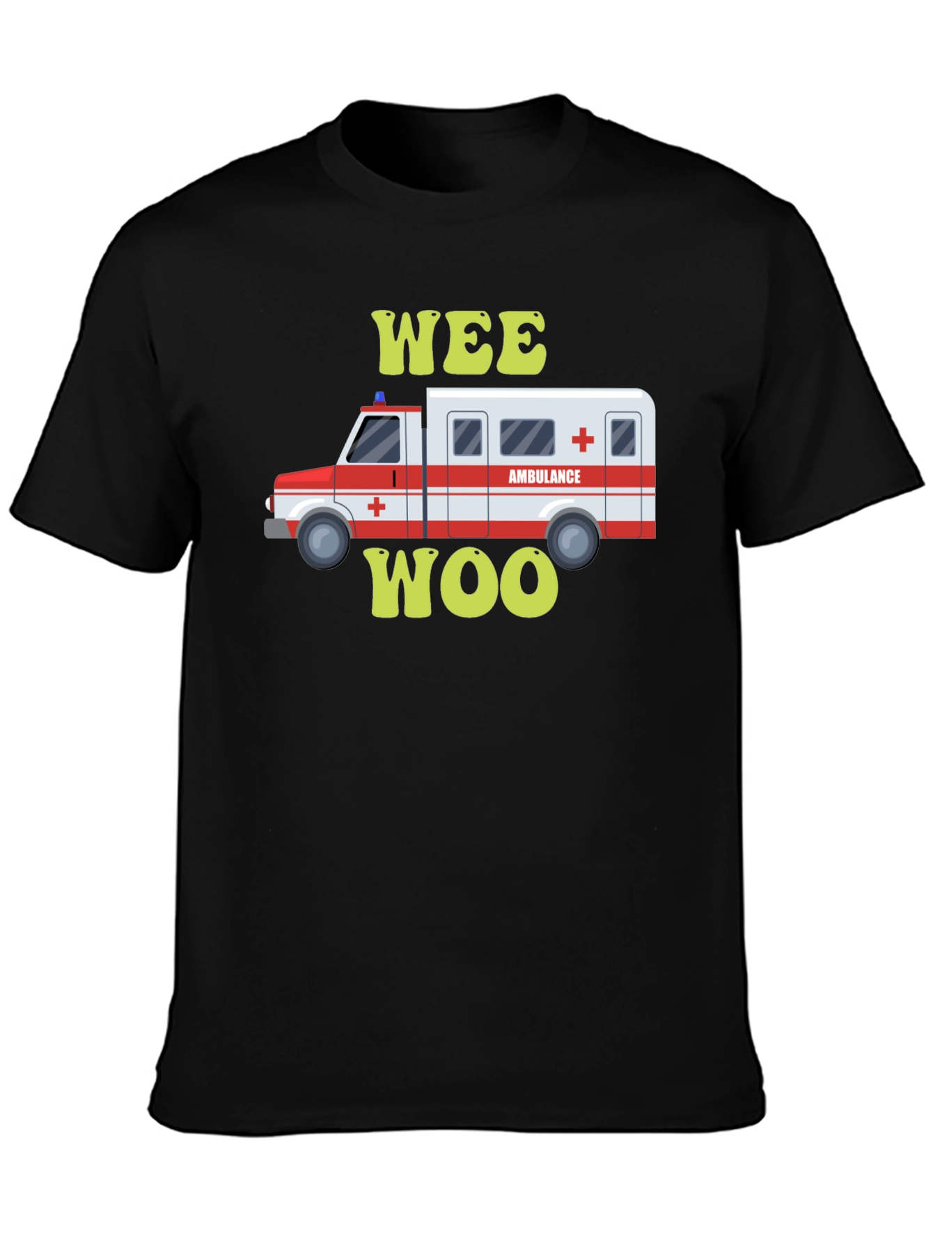 Wee Woo Ambulance T-Shirt - Emergency Vehicle Tee