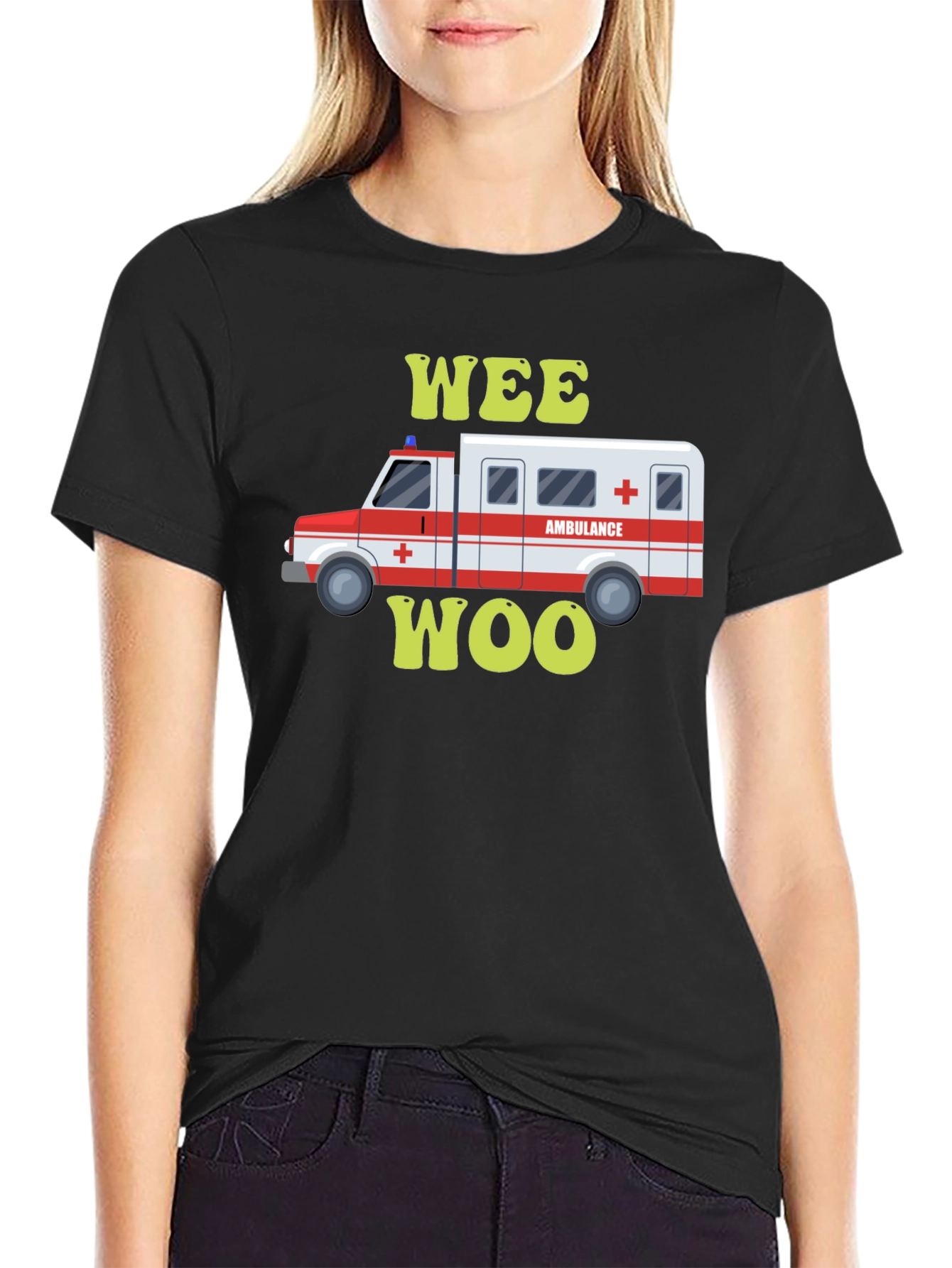 Wee Woo Ambulance T-Shirt - Emergency Vehicle Tee