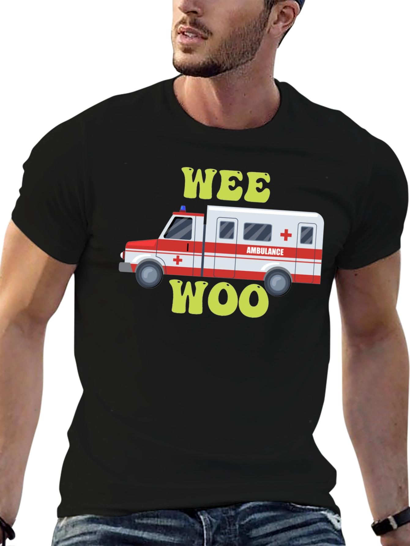 Wee Woo Ambulance T-Shirt - Emergency Vehicle Tee