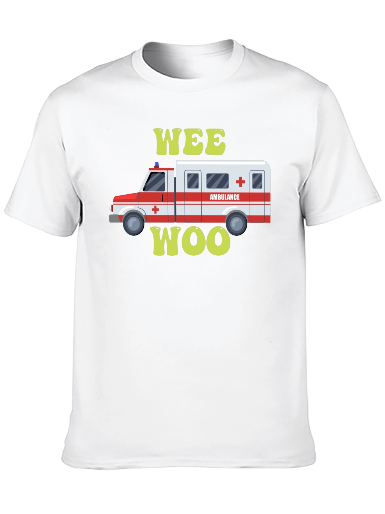 Wee Woo Ambulance T-Shirt - Emergency Vehicle Tee