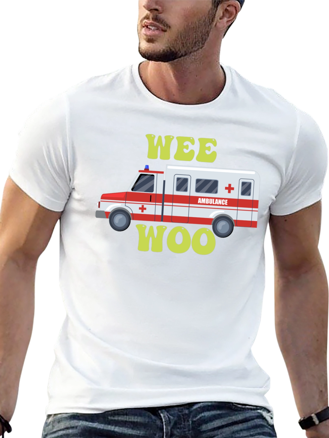 Wee Woo Ambulance T-Shirt - Emergency Vehicle Tee