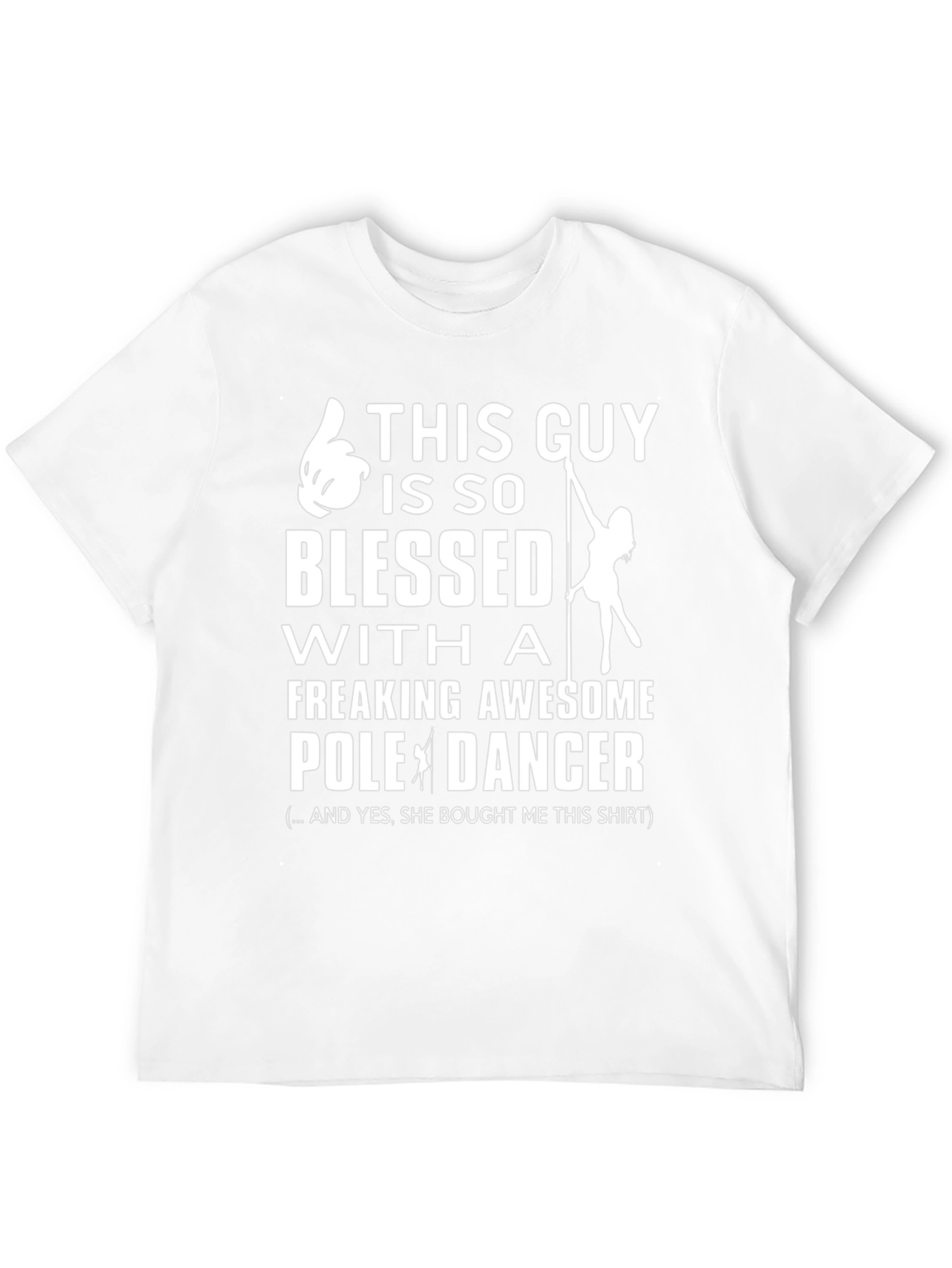 Funny Pole Dancer Graphic T-Shirt