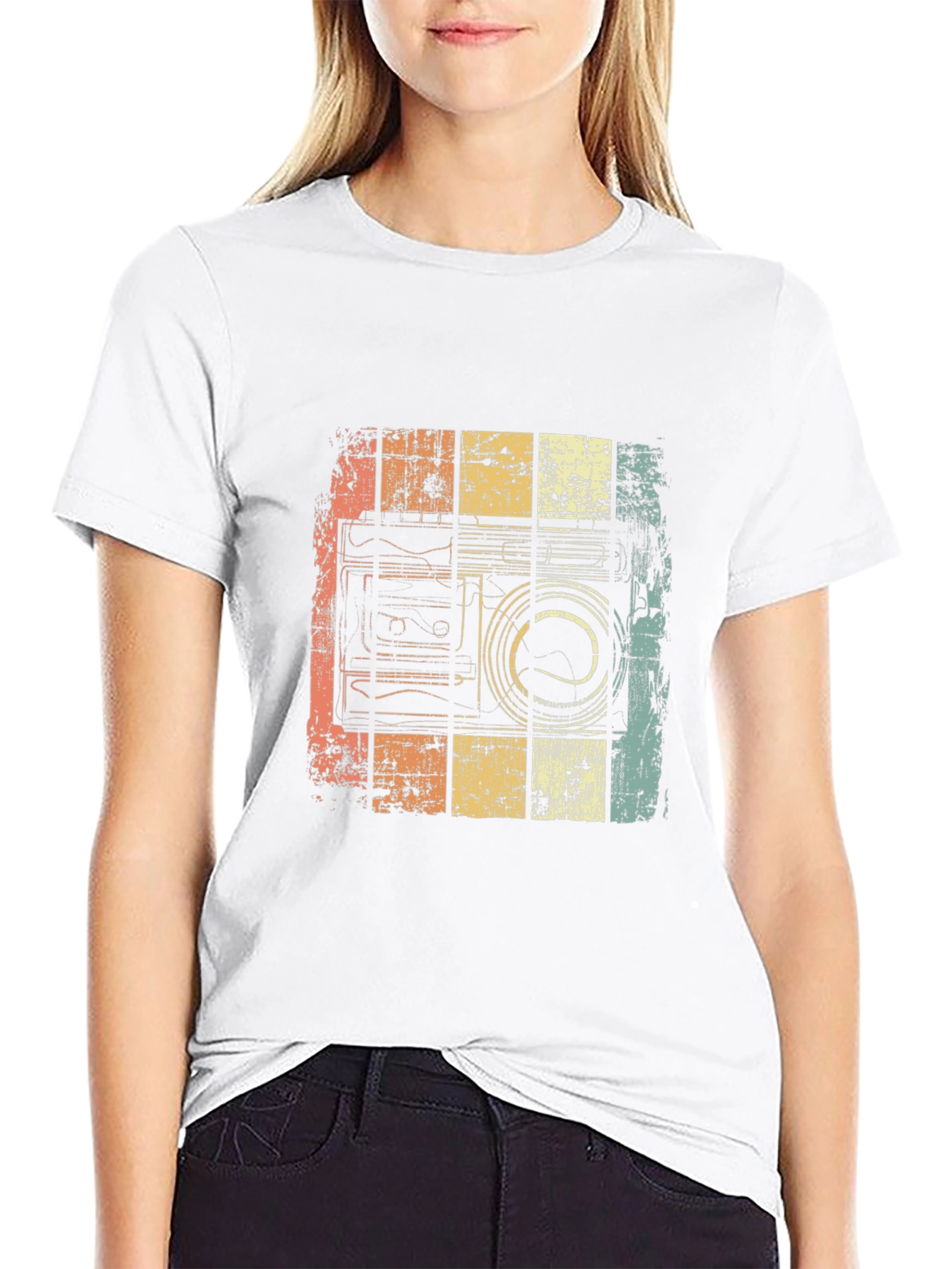 Retro Cassette Tape Graphic T-Shirt