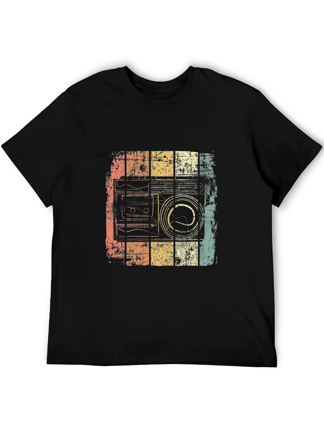 Retro Cassette Tape Graphic T-Shirt