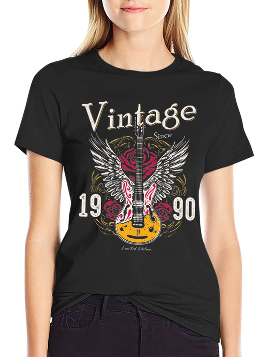 Vintage 1990 Guitar T-Shirt