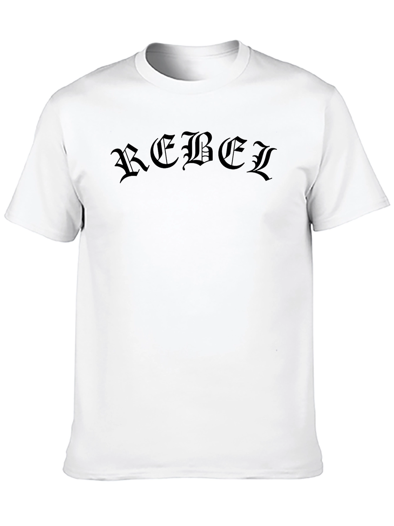 Rebel Graphic T-Shirt - Classic Black Tee