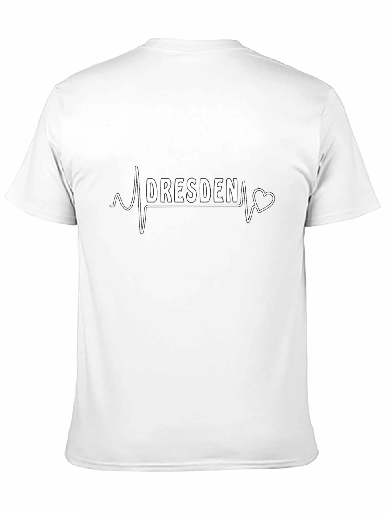 Dresden Heartbeat Graphic Tee - City Love