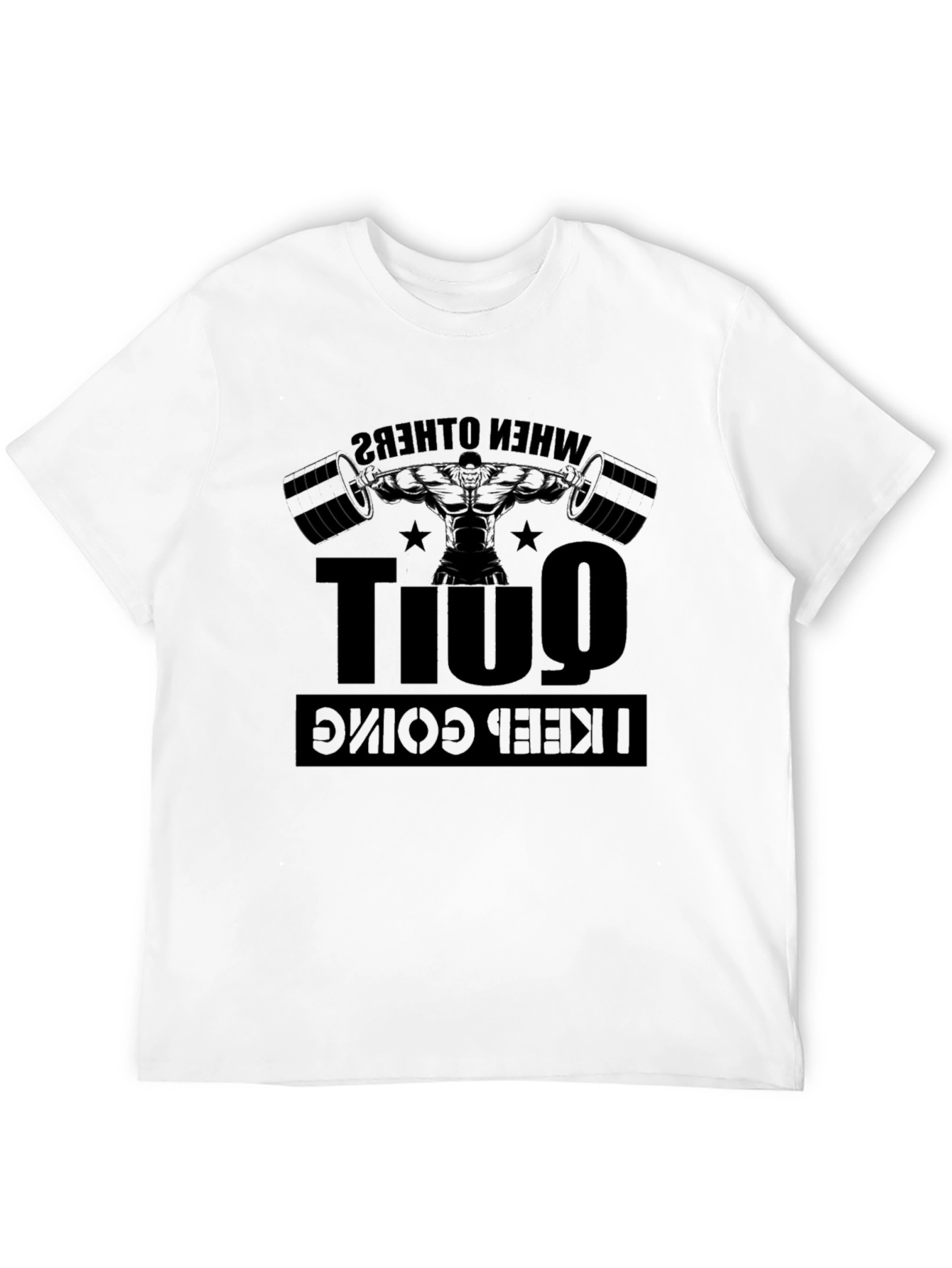 Motivational Workout T-Shirt - When Others Quit