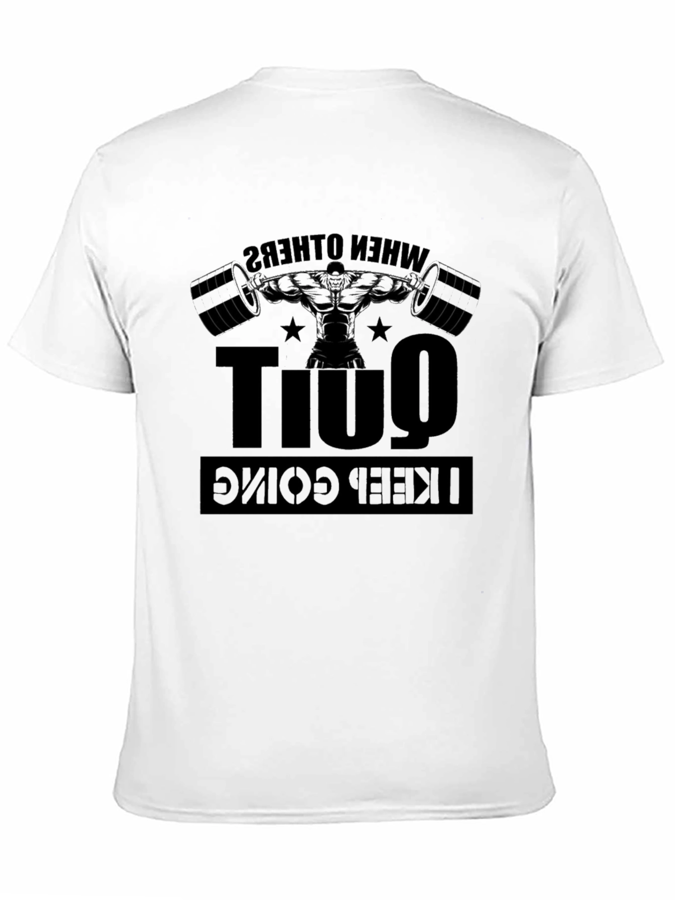 Motivational Workout T-Shirt - When Others Quit