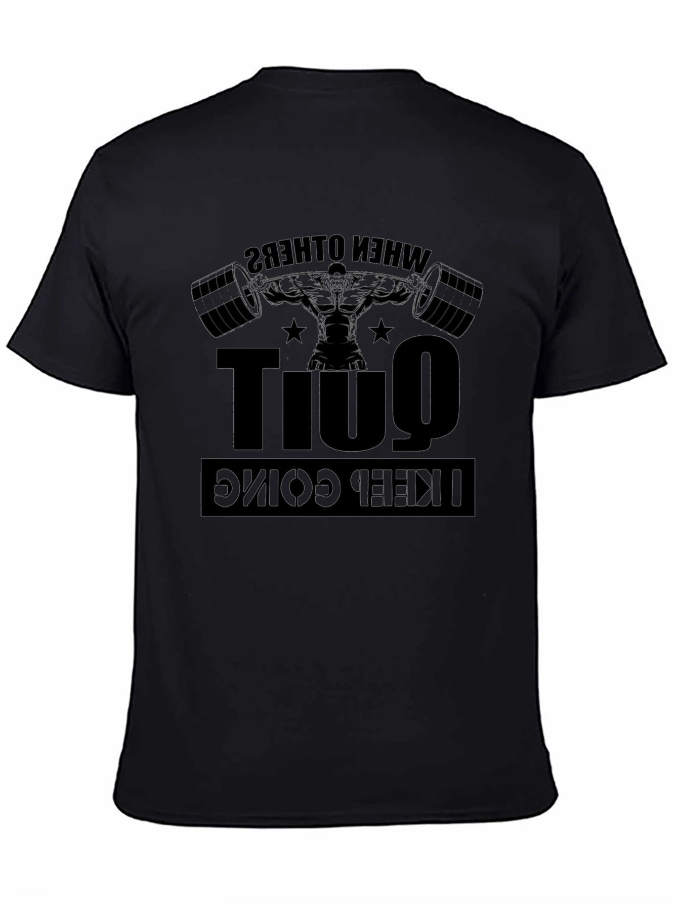 Motivational Workout T-Shirt - When Others Quit