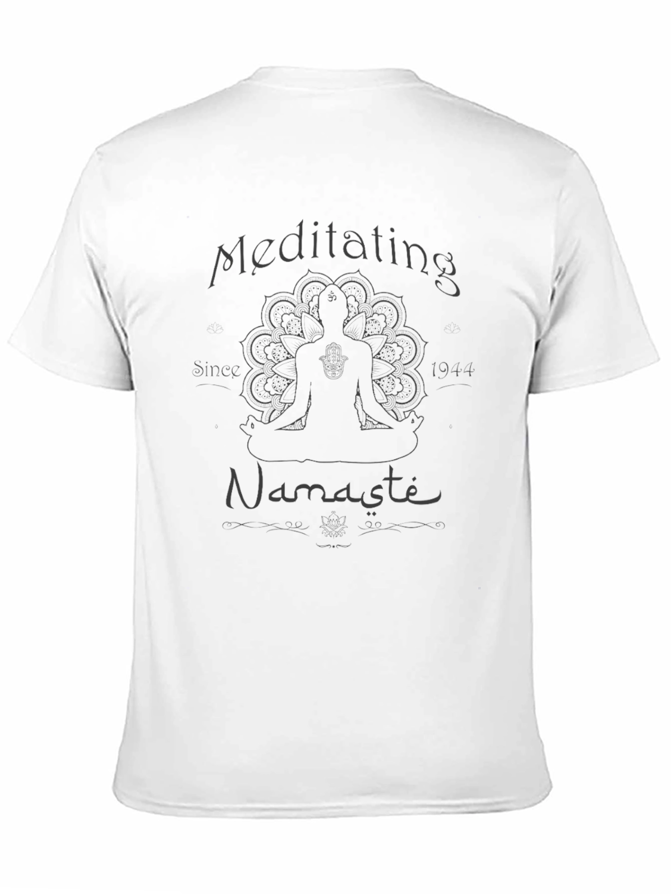 Meditating Namaste Graphic Tee