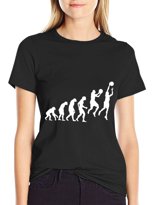Evolution of Basketball T-Shirt - Black