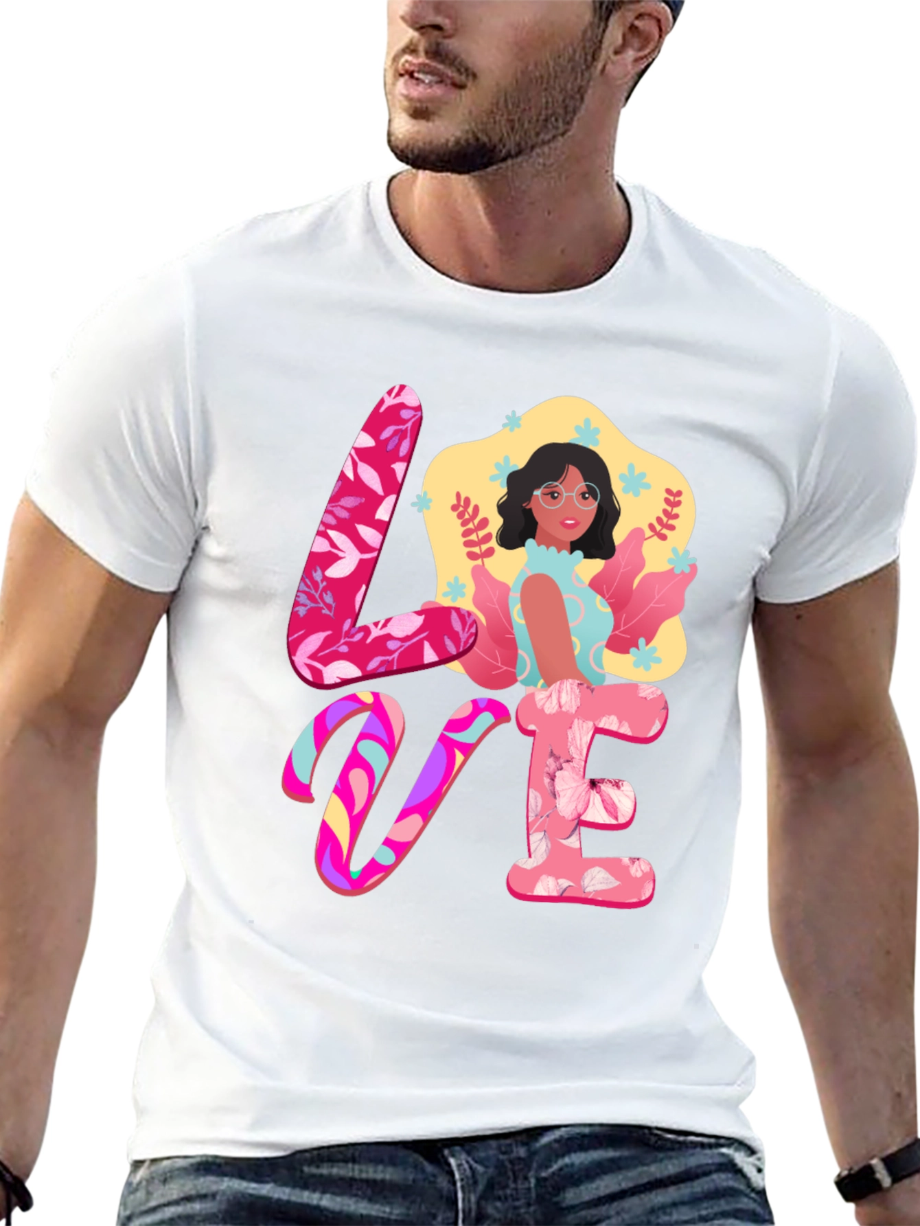 Love Graphic Print Tee