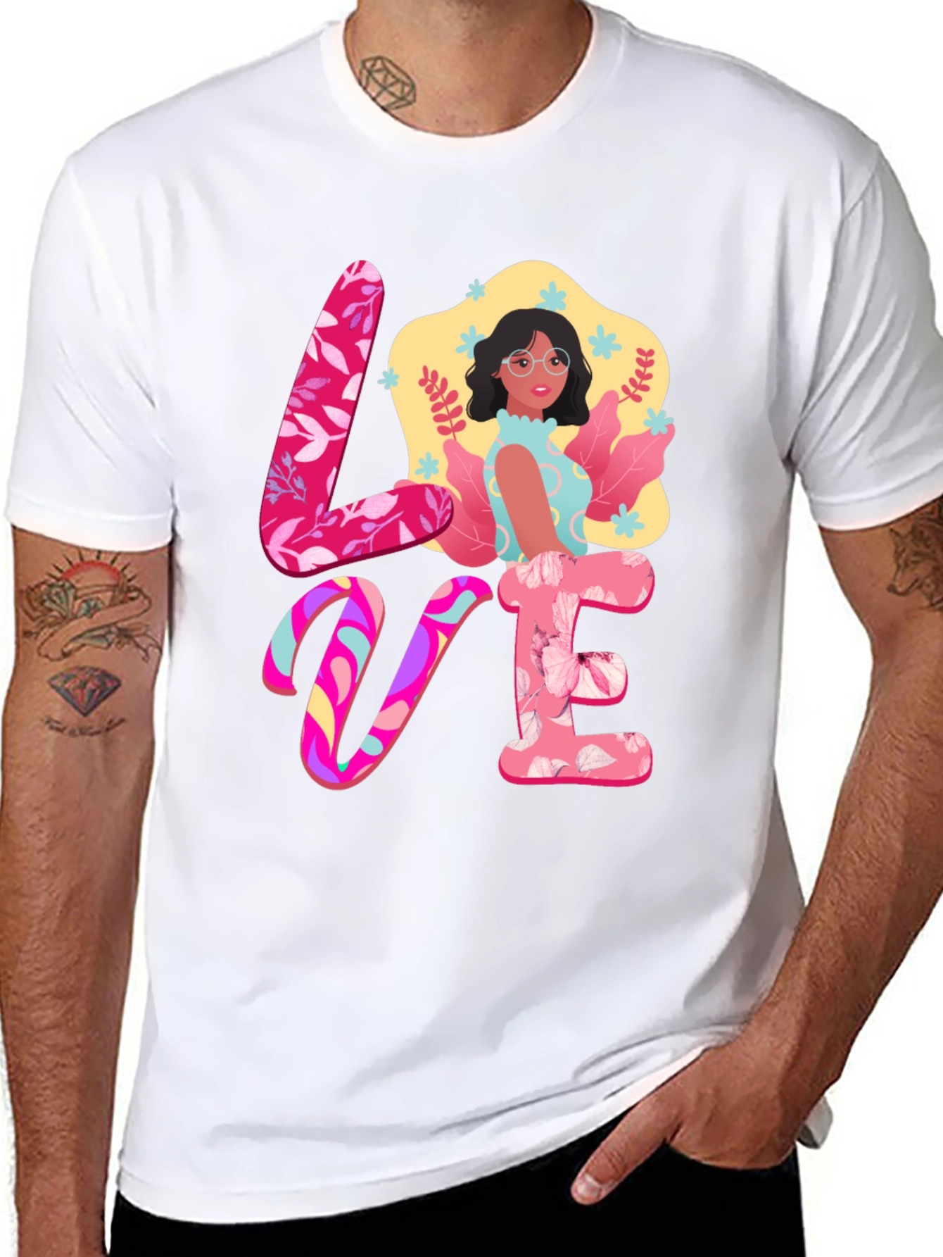 Love Graphic Print Tee