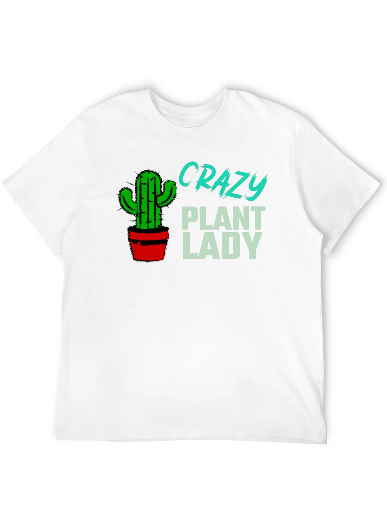 Crazy Plant Lady Graphic T-Shirt