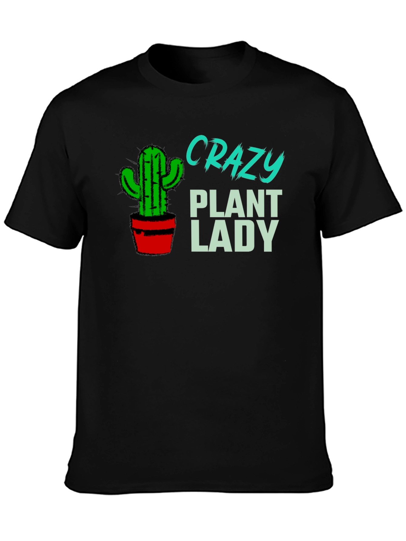 Crazy Plant Lady Graphic T-Shirt
