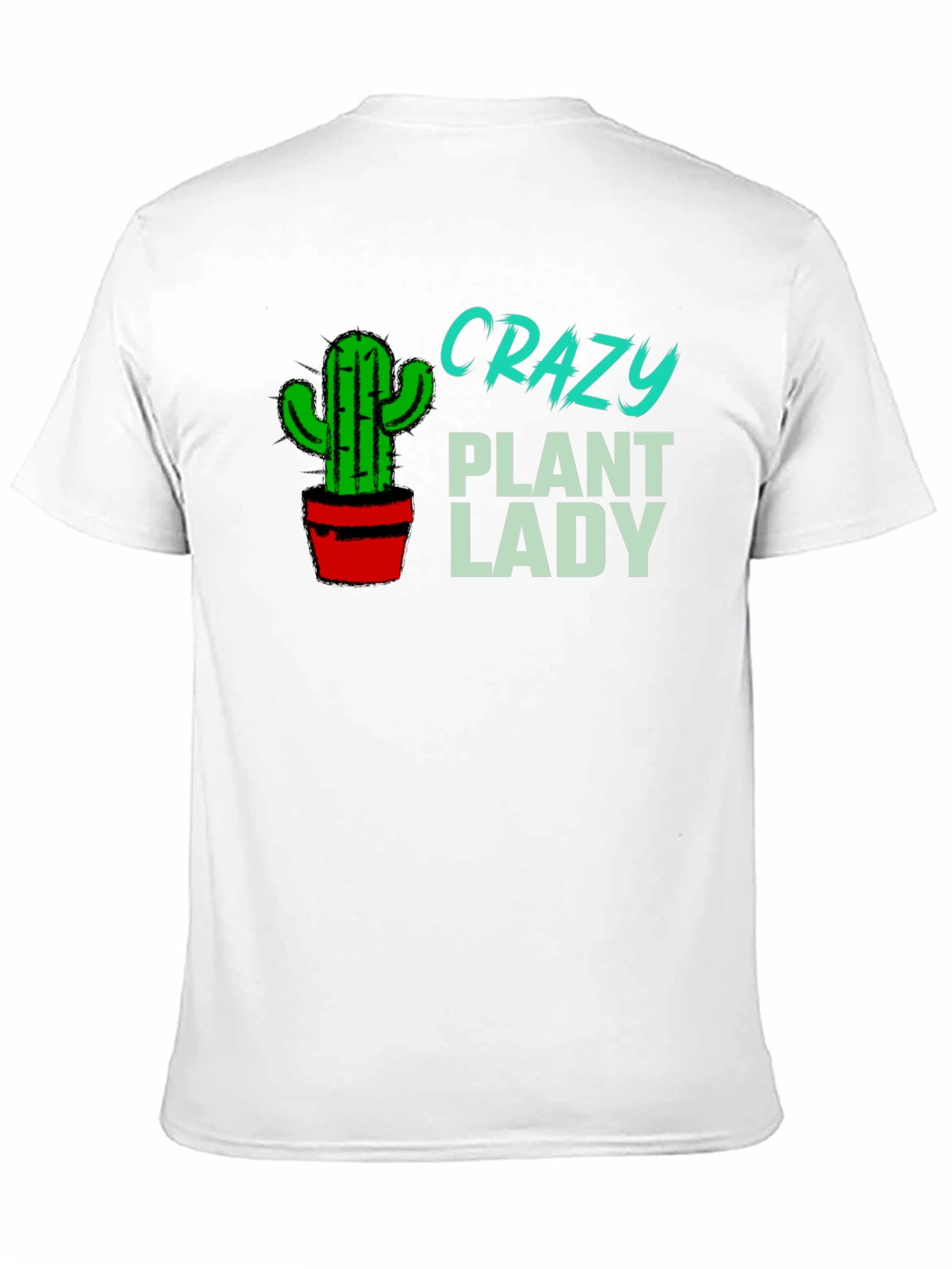Crazy Plant Lady Graphic T-Shirt