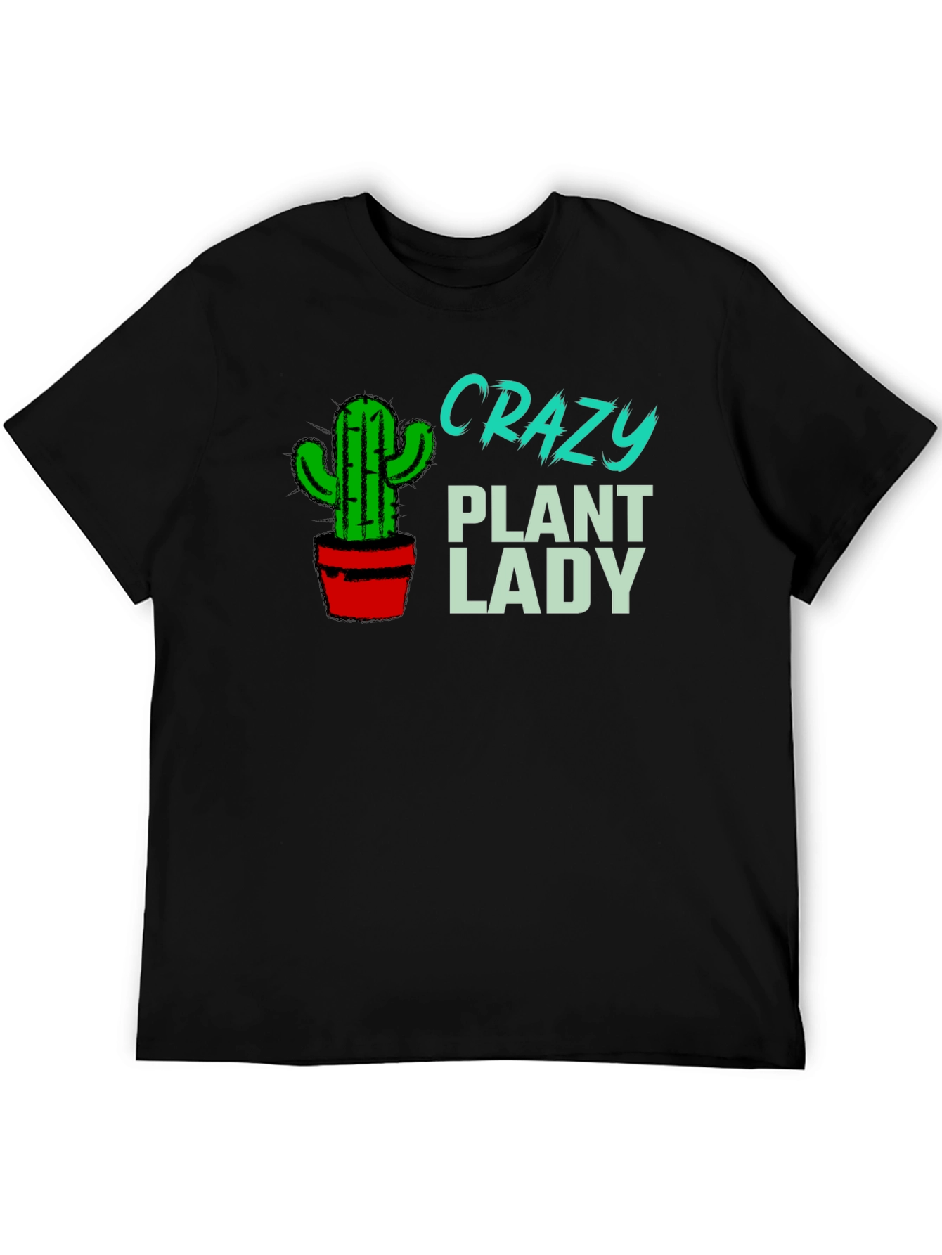 Crazy Plant Lady Graphic T-Shirt