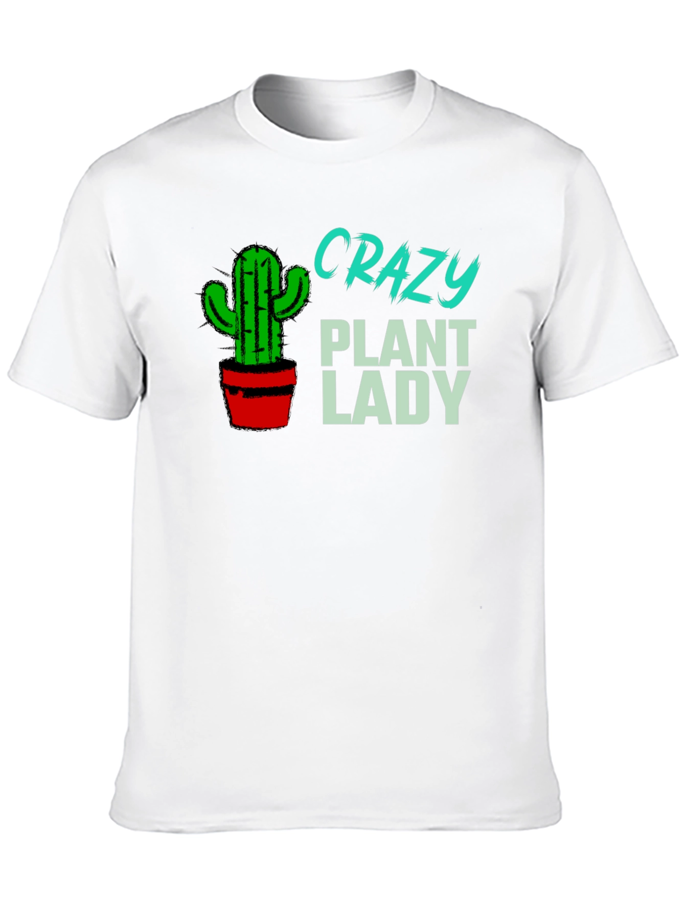 Crazy Plant Lady Graphic T-Shirt