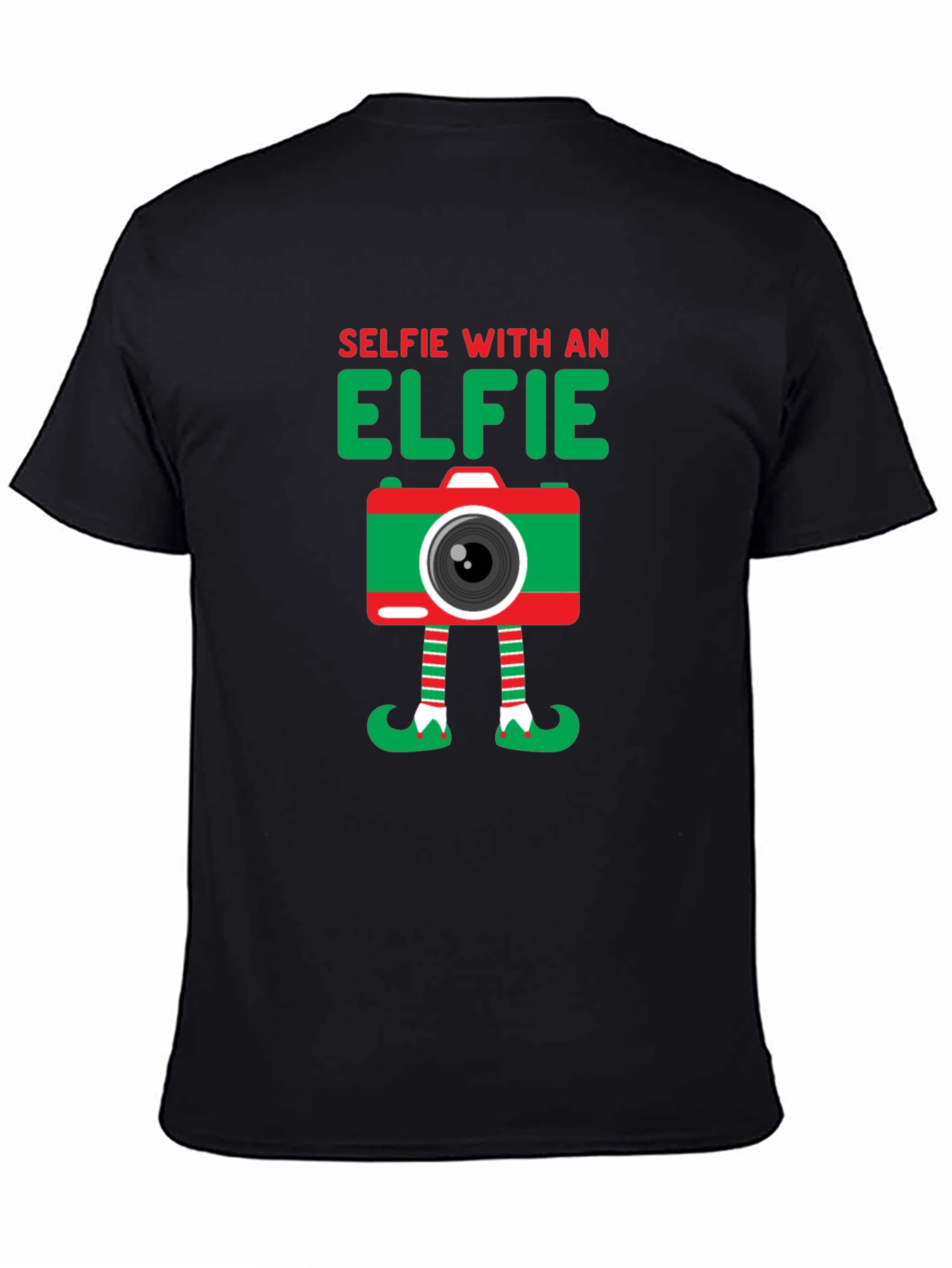Selfie with an Elfie Christmas T-Shirt