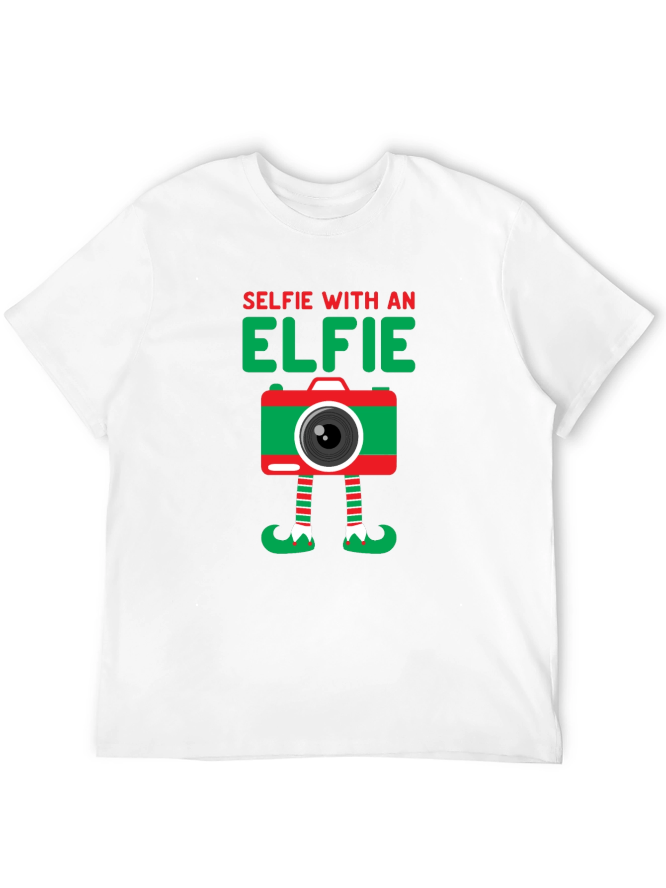 Selfie with an Elfie Christmas T-Shirt