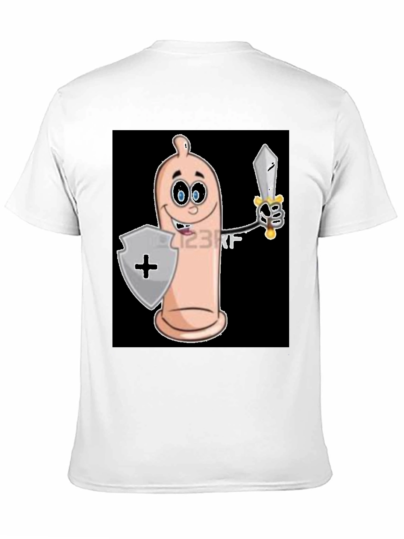 Condom Warrior T-Shirt - Protect Yourself!