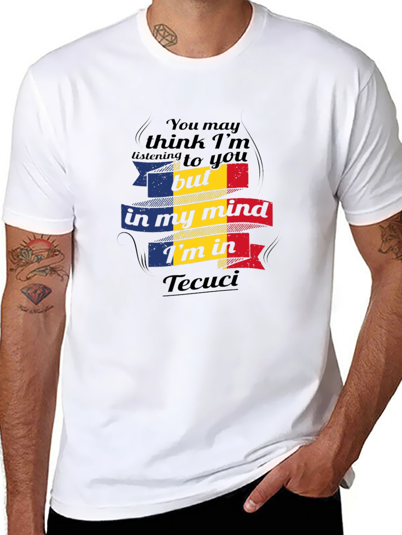 Tecuci Mind T-Shirt - Romania Pride Tee