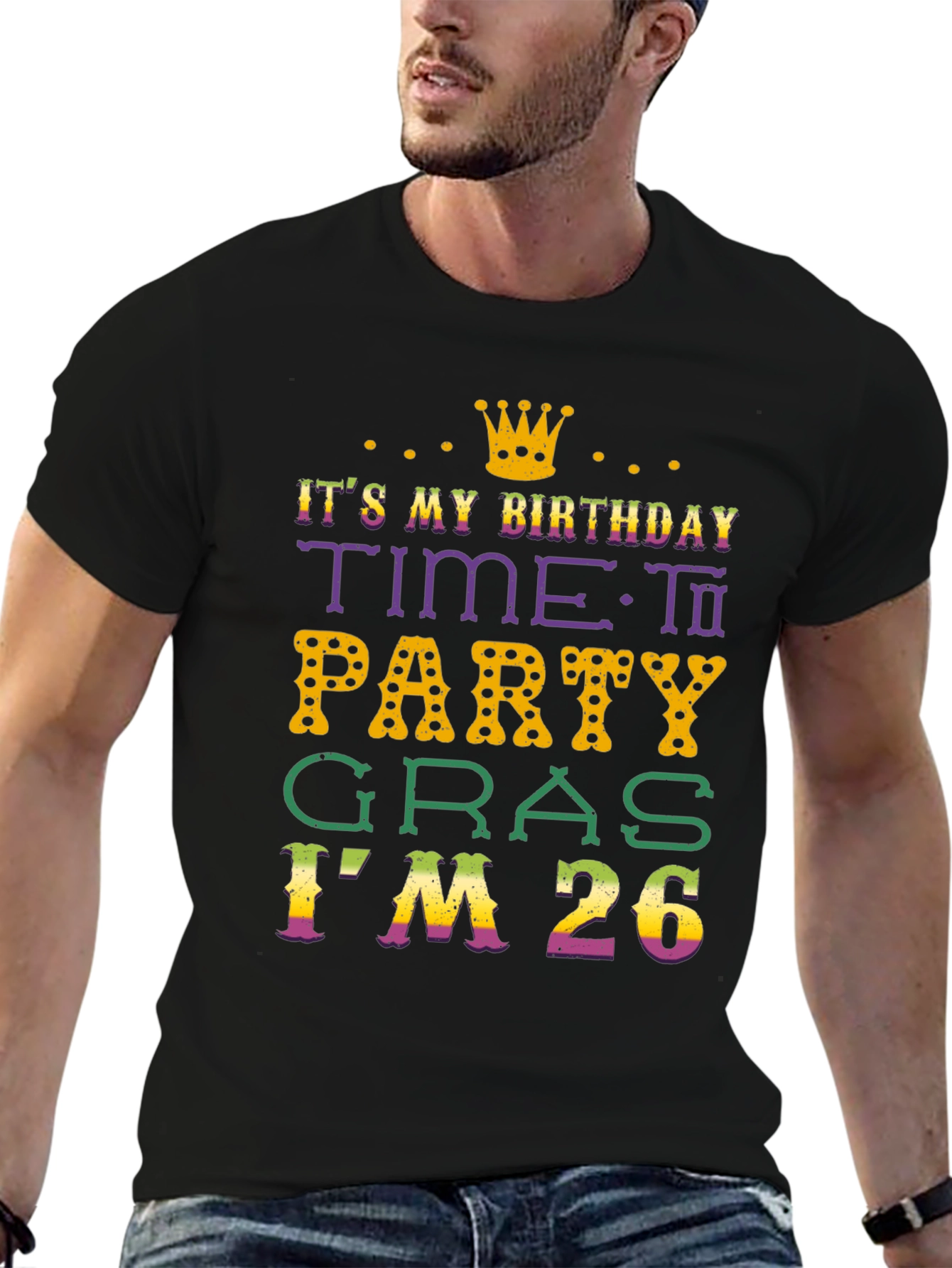 Birthday Time to Party Gras T-Shirt