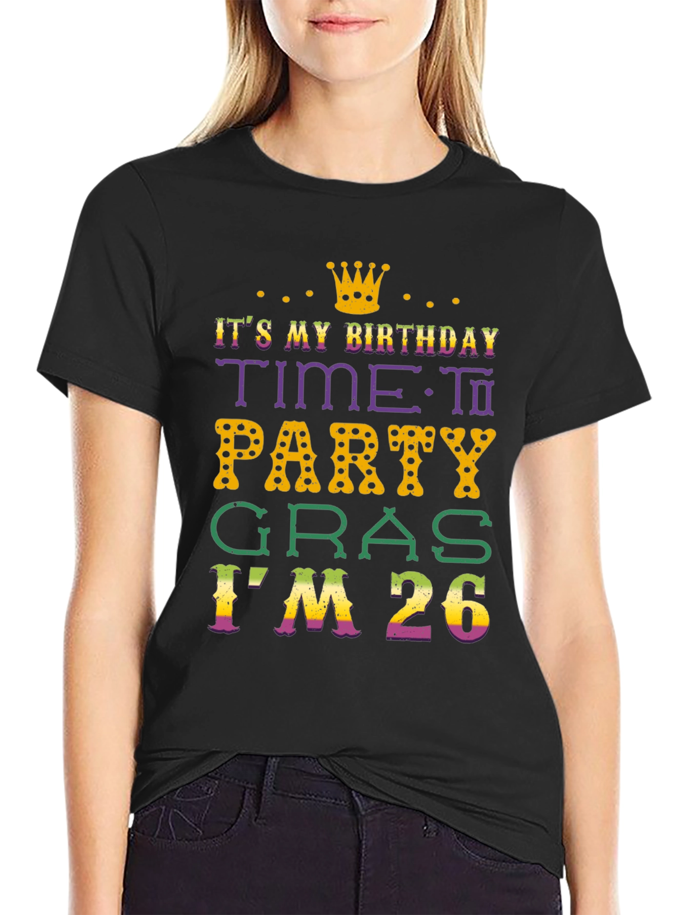 Birthday Time to Party Gras T-Shirt