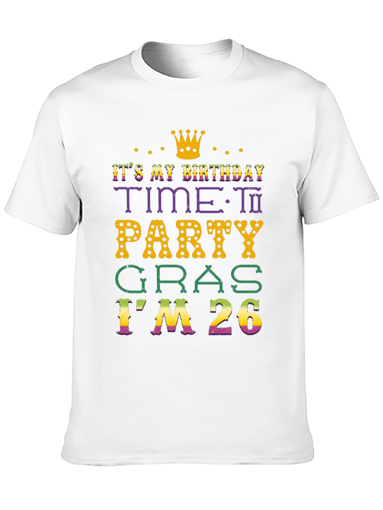 Birthday Time to Party Gras T-Shirt