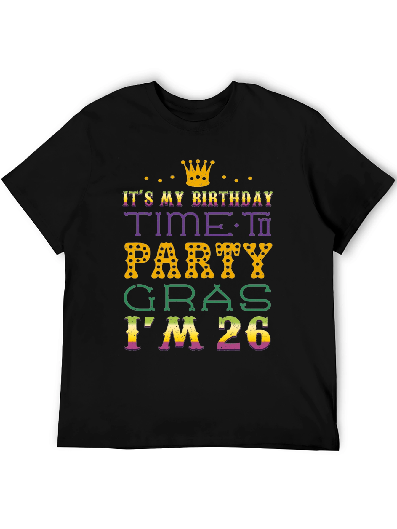 Birthday Time to Party Gras T-Shirt