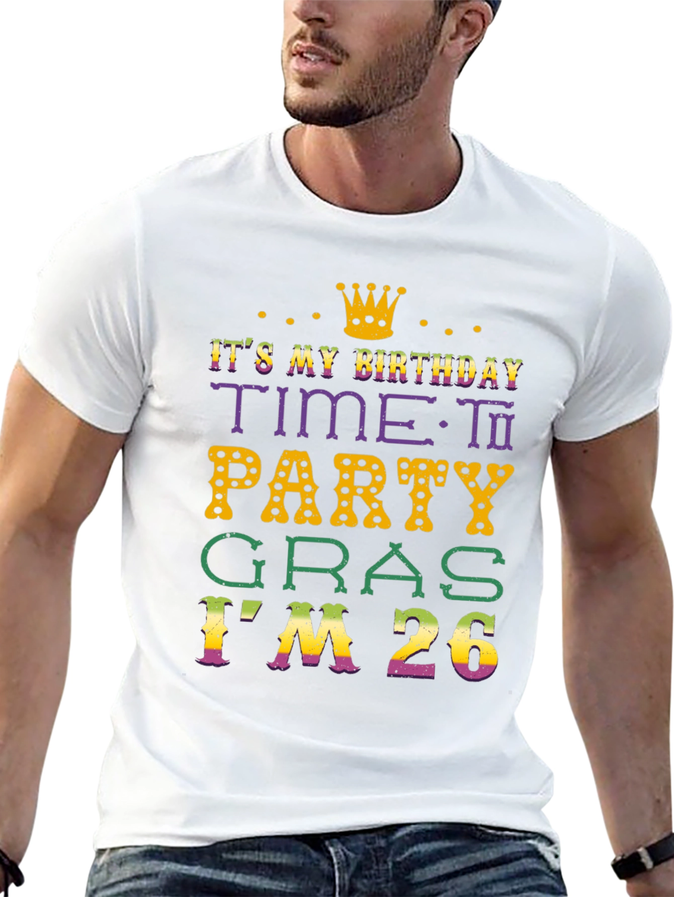Birthday Time to Party Gras T-Shirt