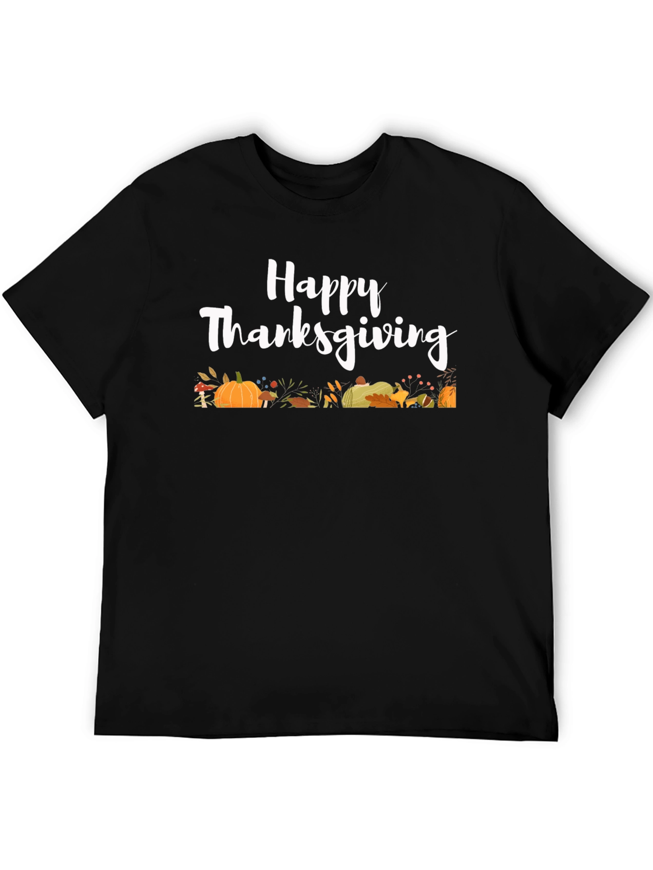 Happy Thanksgiving T-Shirt: Autumn Harvest Holiday Tee